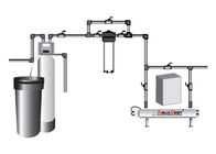 Stainless UV Water Disinfection Products with integrated control box for waste water treatment